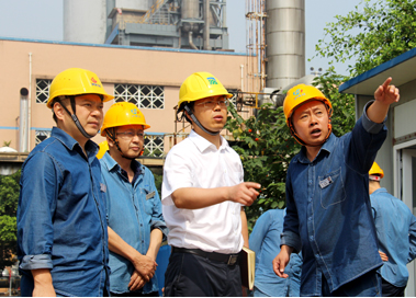 省经信委安全督查组莅临公司检查指导工作