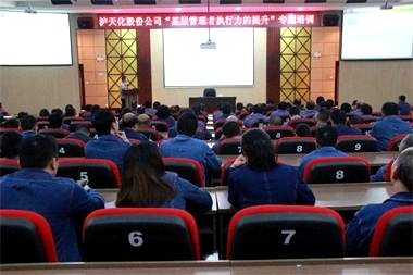 立博体育股份公司党委开展“基层管理者执行力的提升”专题培训