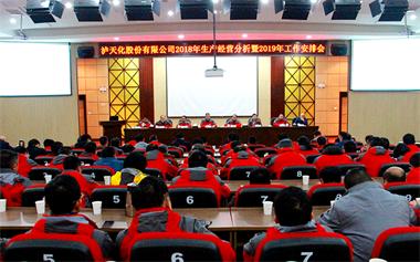 立博体育股份公司召开2018年生产经营分析暨2019年工作安排会