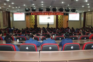 立博体育股份公司召开2018年度QC小组活动成果发布会