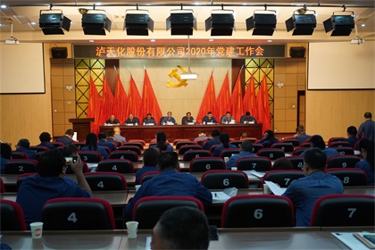 立博体育股份公司召开2020年党建工作会