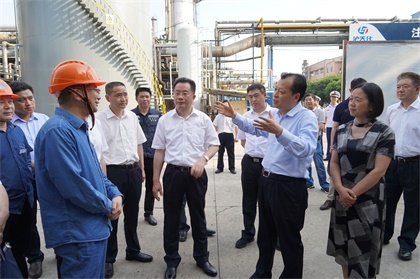 国家应急管理部副部长刘伟莅临立博体育巡查安全工作