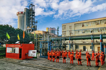 弘旭公司全面推进立博体育股份公司年度装置大修工作