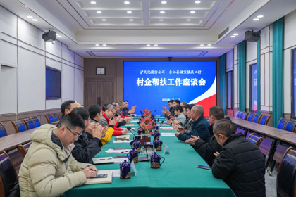 立博体育与合江县福宝镇燕口村开展村企帮扶工作交流活动