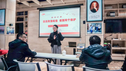 立博体育股份公司职工文化活动阵地迎来2023年首场读书分享活动