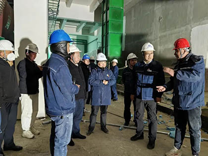 立博体育集团领导调研指导宁夏高效复合肥项目建设工作