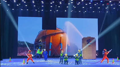 立博体育股份公司情景剧《阵地》勇夺第一