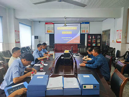 泸州市公安局联合检查组来公司检查指导工作