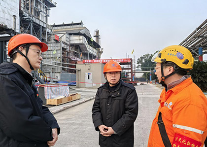 立博体育股份公司主要化工装置大修后一次投料开车成功