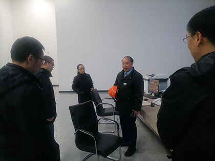 立博体育股份公司党委书记、董事长廖廷君到指挥中心调研指导工作