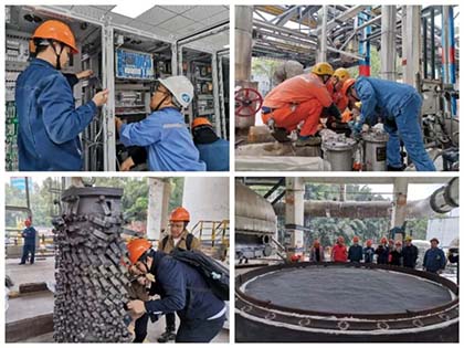 立博体育股份公司硝酸生产装置大修圆满收官实现一次开车成功