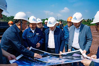 泸州市国资委党委书记、主任张学彬率队督导立博体育重大项目建设和企业安全生产工作