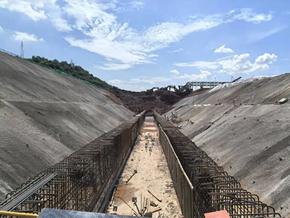 立博体育化工园区旧箱涵改造工程全线贯通