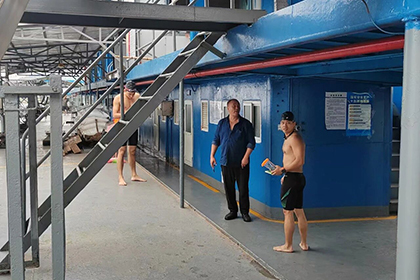 急流勇担生命重 立博体育精神耀长江 | 记立博体育码头值班人员“双节”假期勇救遇险游泳青年